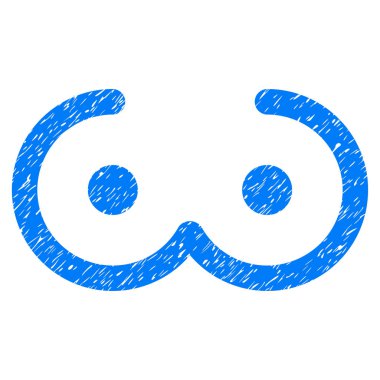 Kadın meme Grunge simgesi