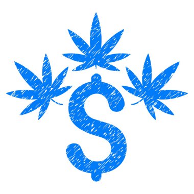 Esrar iş Grunge simgesi