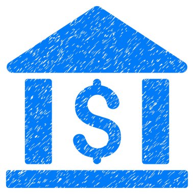 Doları banka Grunge simgesi