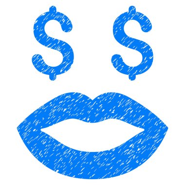 Fuhuş Smiley Grunge simgesi