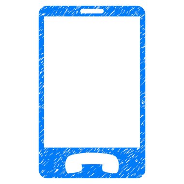 cep telefonu grunge simgesi