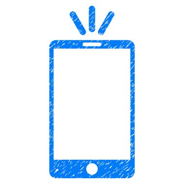 Mobil meşale Grunge simgesi