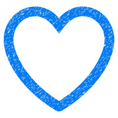 Aşk kalp Grunge simgesi