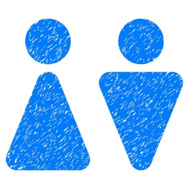 WC kişi Grunge simgesi