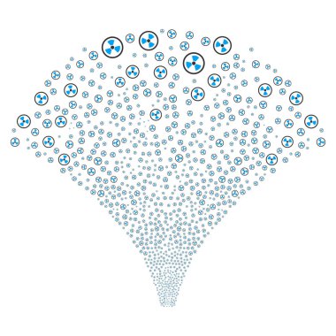 Kaynak akışı radyoaktif simgeleri