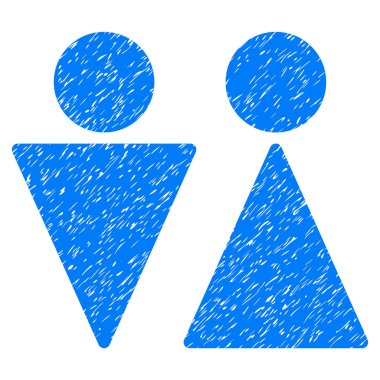 WC kişi Grunge simgesi