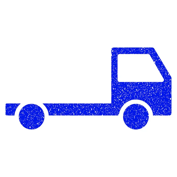 Vrachtwagen Chassis Grunge pictogram — Stockvector