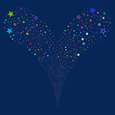 Dekorasyon yıldız çeşme dere