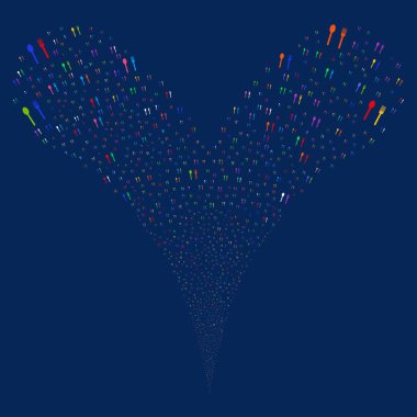 Çatal ve kaşık çeşme dere