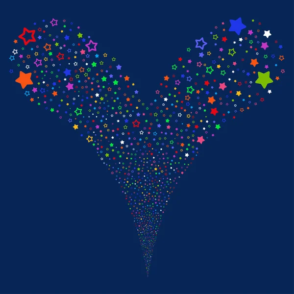 Dekorasyon yıldız çeşme dere