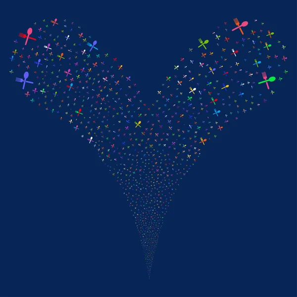 Çatal ve kaşık çeşme dere