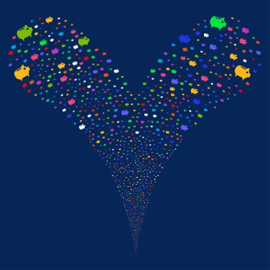 Piggy banka çeşme dere