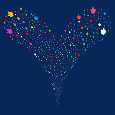 İşaretçi parmak çeşme dere