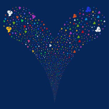 Radyo teleskop çeşme akışı