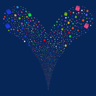 Tuvalet kağıdı rulo çeşme dere