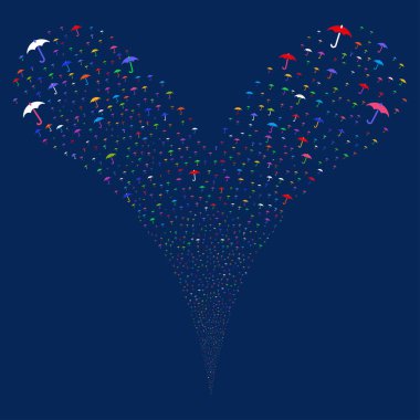 Şemsiye çeşme dere