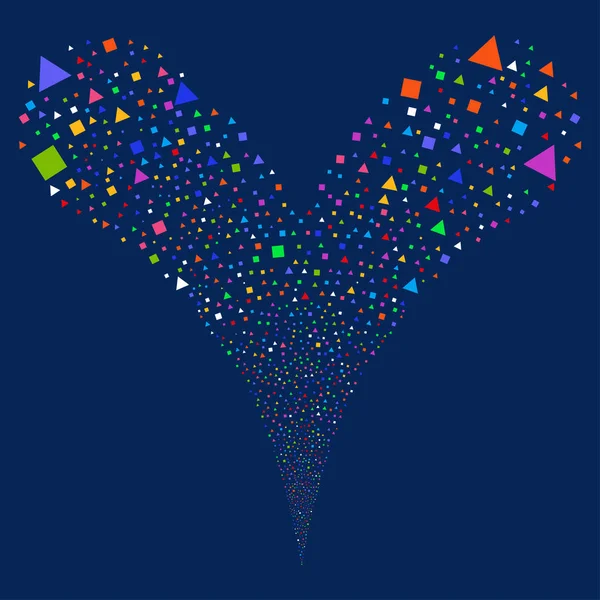 Üçgen ve kare çeşme dere