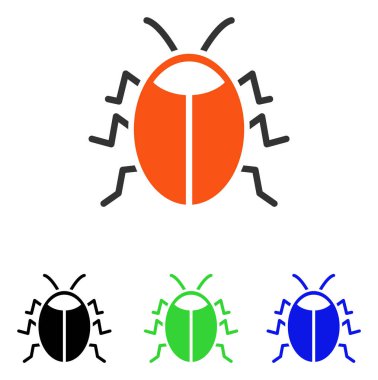 hata düz vektör simgesi