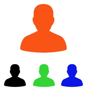 Dikey düz vektör simgesi