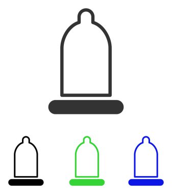 Hidrolik düz vektör simgesi