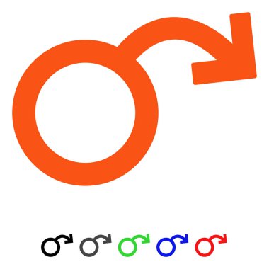 İktidarsızlık düz simgesi