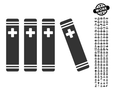 İnsanlar Bonus ile tıbbi kitap simgesi