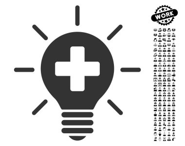 İş Bonus tıbbi lamba simgesiyle