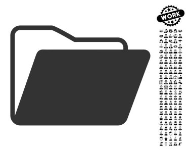 Profesyonel Bonus ile açık klasör simgesi