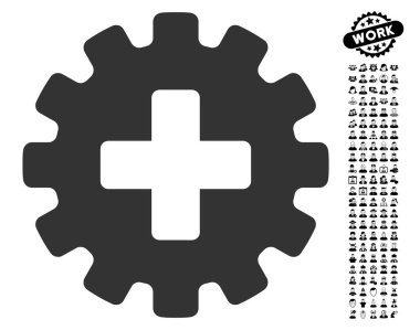 Ayrıca erkekler Bonus ile dişli simgesini