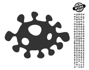 İnsanlar Bonus ile bakteri simgesi