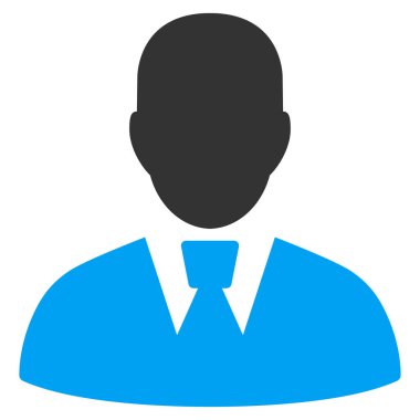 Yönetici Düz Simgesi