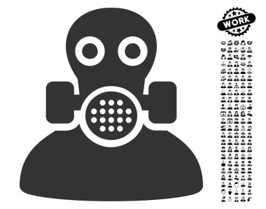 İş Bonus ile toksik iş simgesi