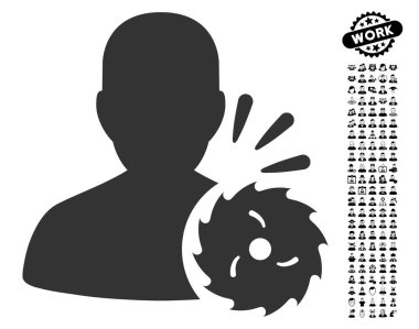 Erkekler Bonus ile vücut yürütme simgesi