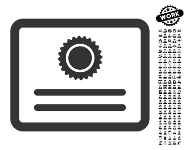 Erkekler Bonus ile Diploma simgesi