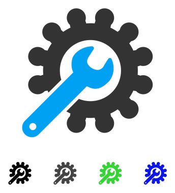 Özelleştirme araçları düz simgesi