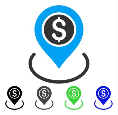 Banka düz simgesi yerleştir