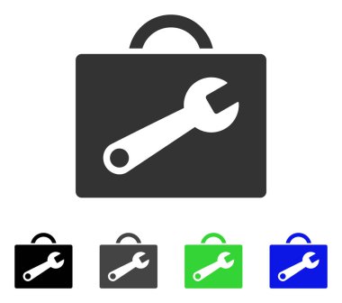 Aracı büyük düz simgesi