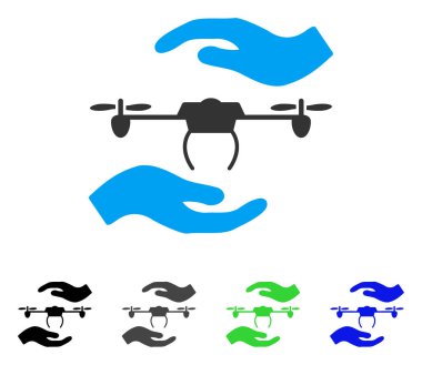 Airdrone eller simgesini düz