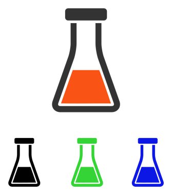 matara düz vektör simgesi