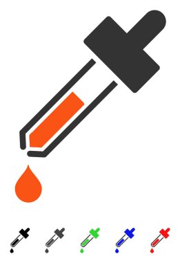 Damlalık düz simgesi