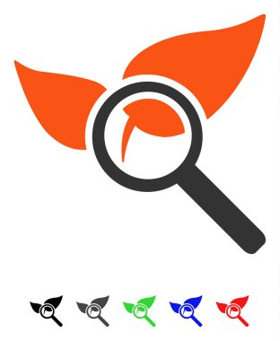 Doğal ilaçlar düz simgesi keşfetmek