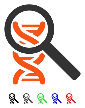 DNA düz simgesi keşfetmek