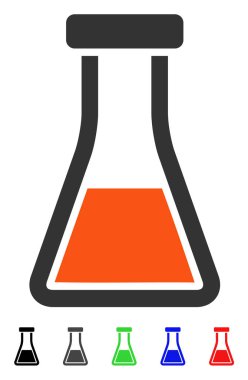 Şişesi düz simgesi