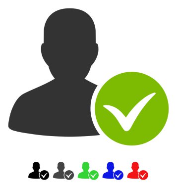 Hasta Ok düz simgesi