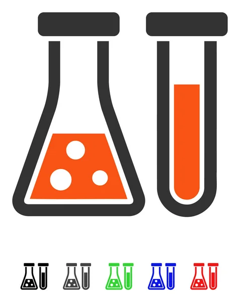 Chemistry Flat Icon — Stock Vector