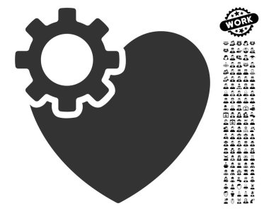 Kalp ameliyatı simgesi iş Bonus ile