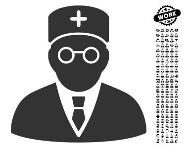 Profesyonel Bonus ile ana hekim simgesi