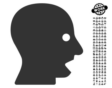 İnsanlar Bonus kafa simgesiyle bağırarak