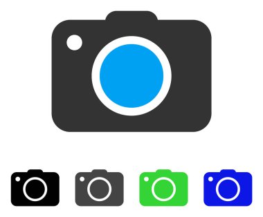 fotoğraf kamera düz simgesi