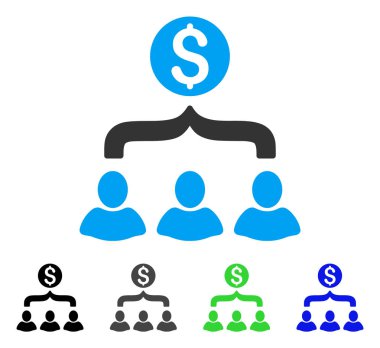 Satış Huni düz simgesi